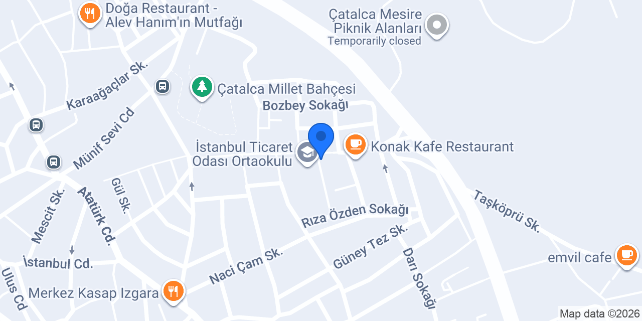 Çıtır Büfe konumu