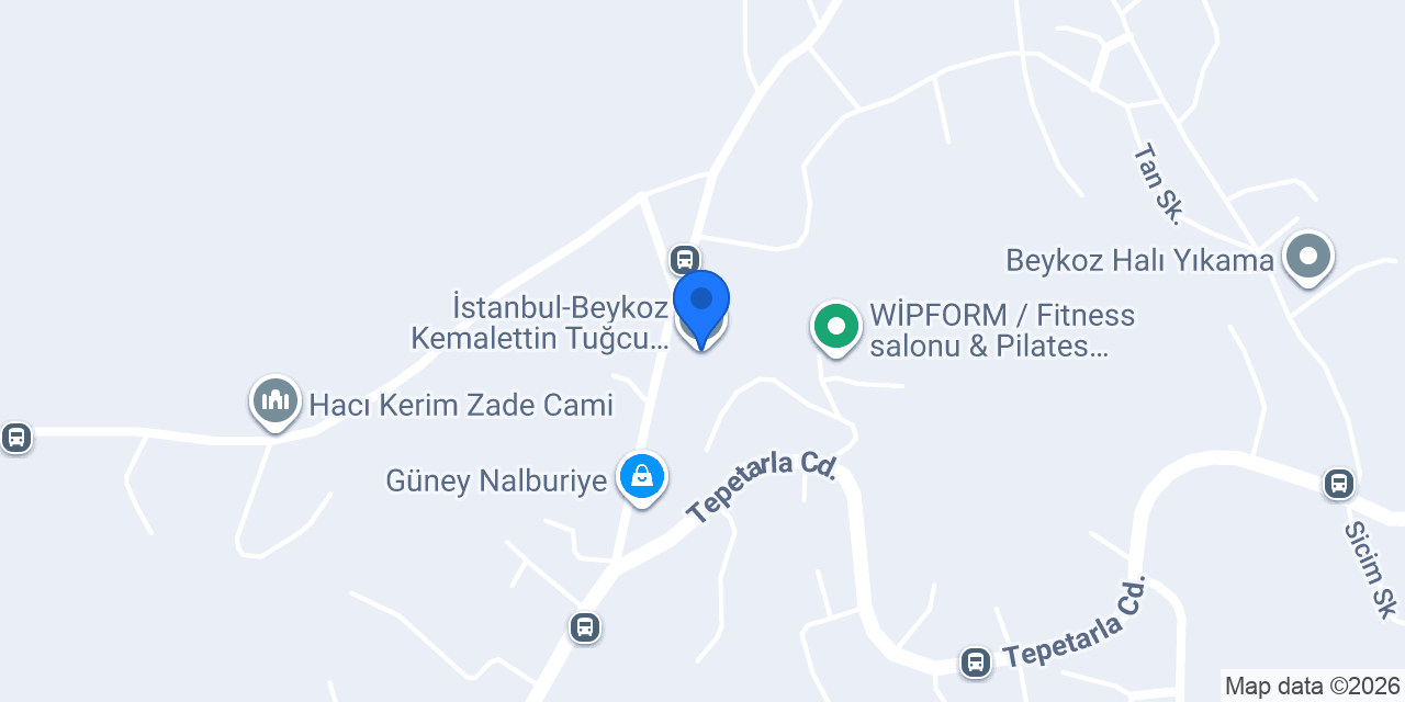 Tepetarla Ortaokulu konumu