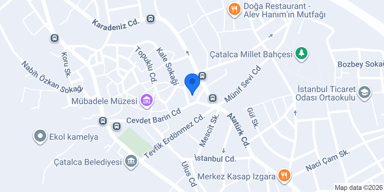 Çınar Kuaför konumu