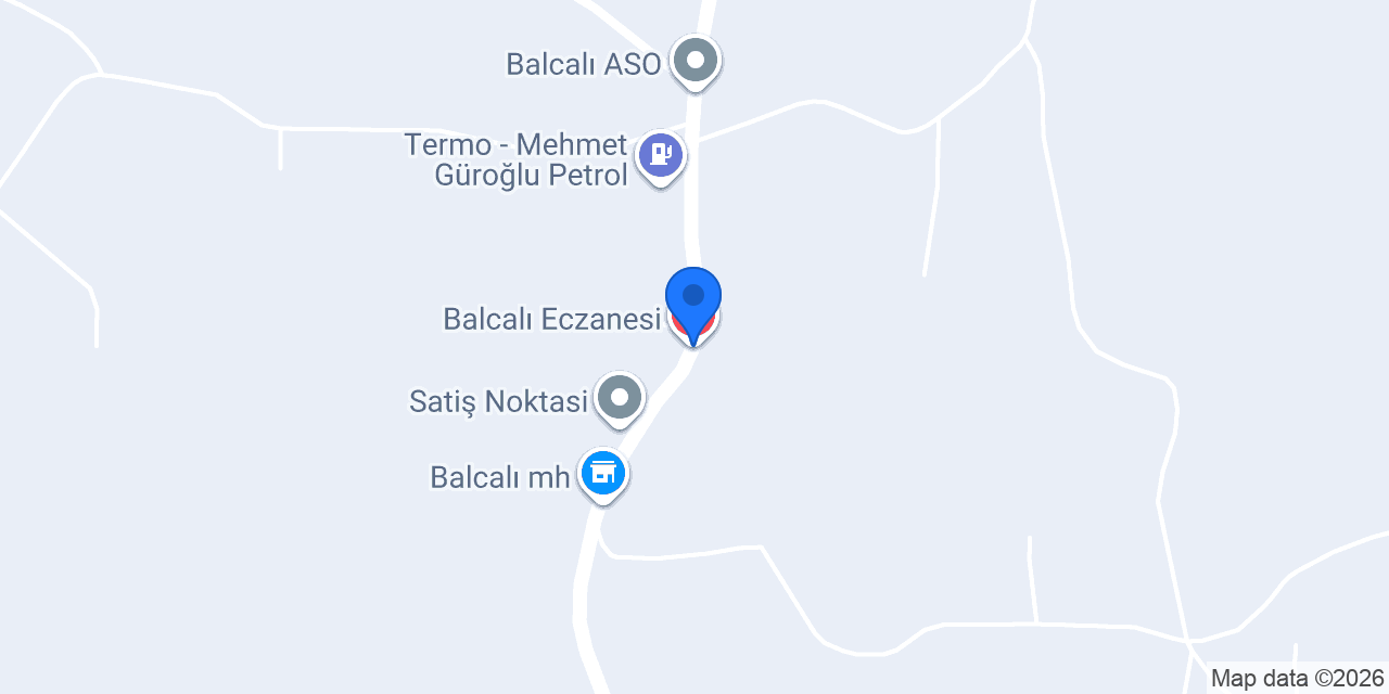 Balcalı Eczanesi konumu