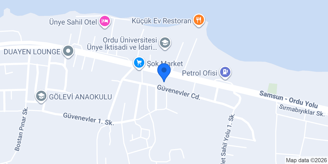 Coffee Kangoo Ünye konumu
