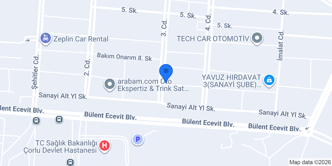 OSB ÇELİK HALAT HIRDAVAT SAN. VE TİC. LTD. ŞTİ. konumu