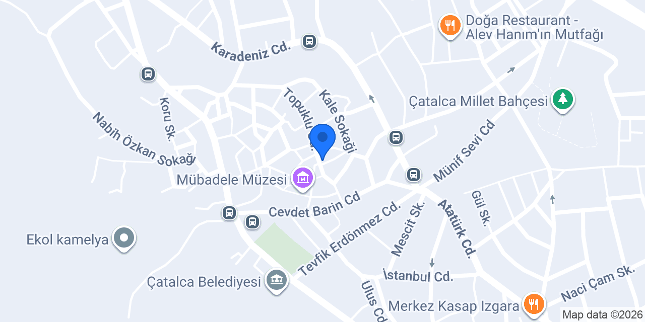 Kevser su çatalca konumu