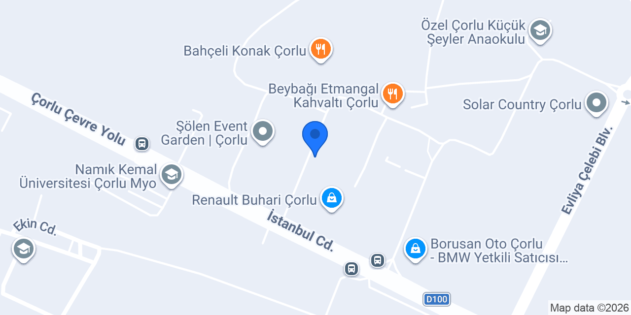 GRANİTAŞ ÇORLU konumu