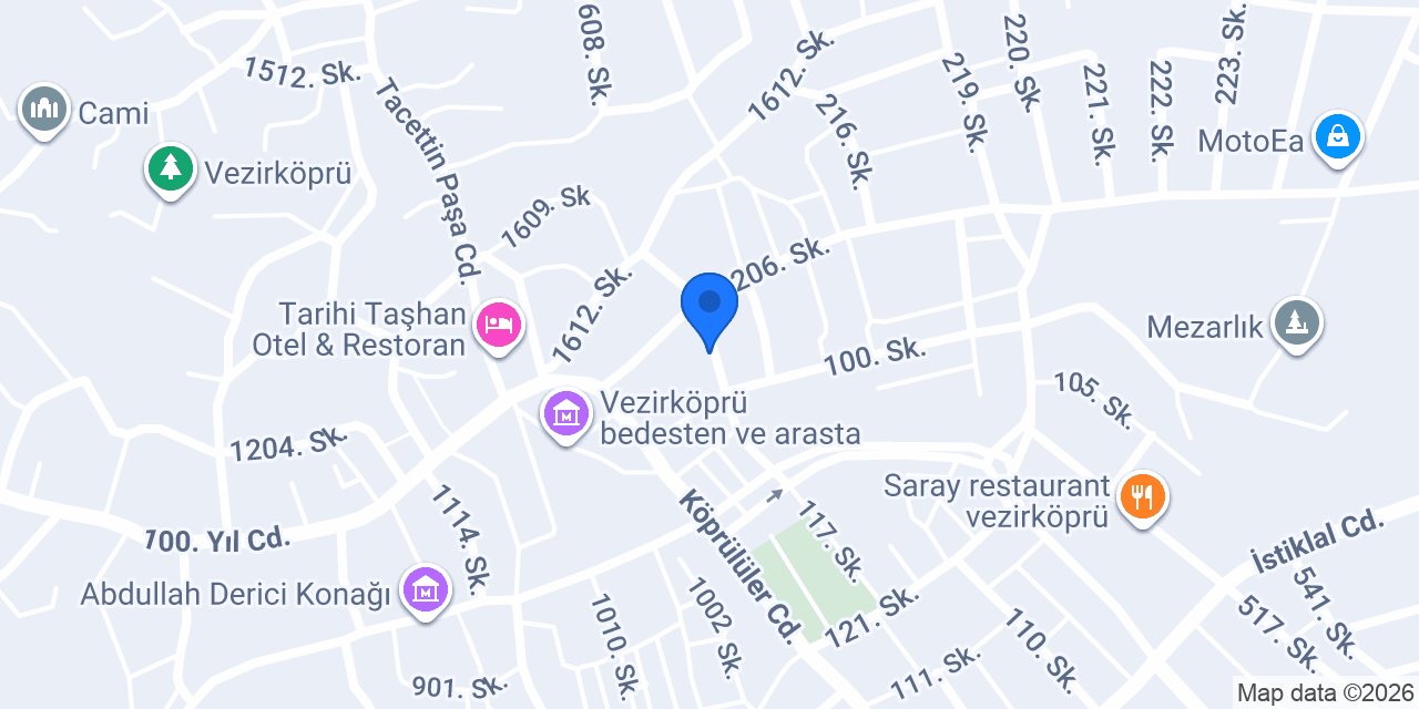 GÖKÇE VETERİNER konumu