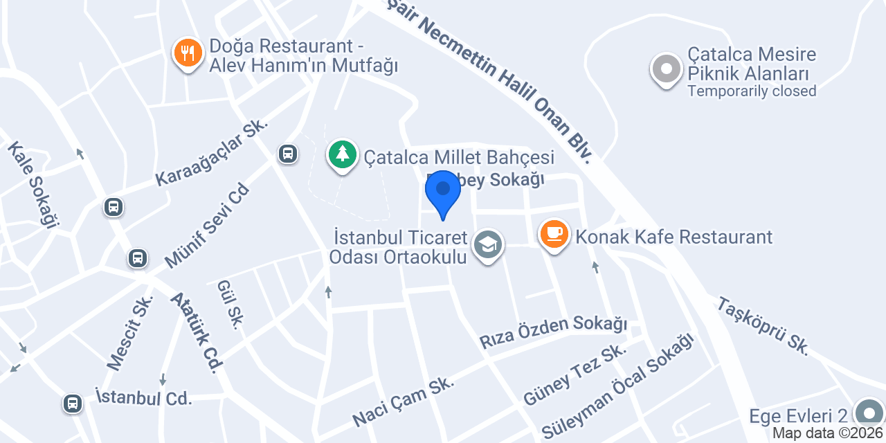 Orman İşletme Müdürlüğü konumu