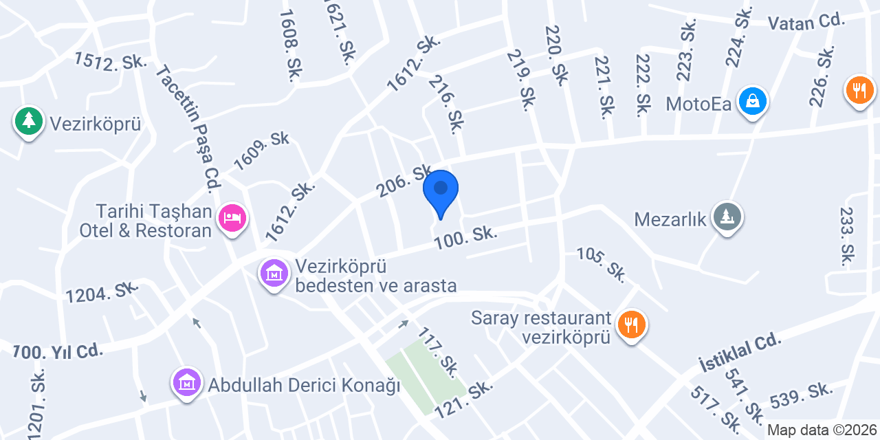 Kozanoğlu HIRDAVAT konumu