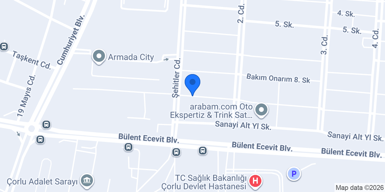 VASSCAR TRAKYA konumu