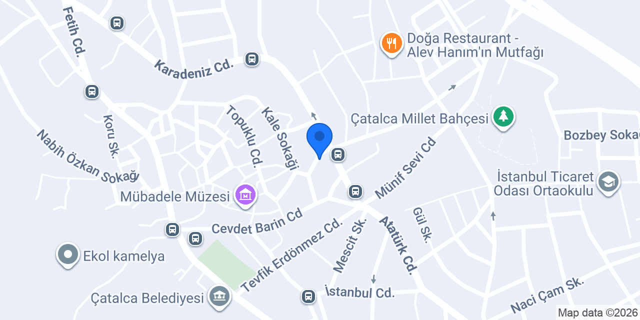 Çatalca Sondaj konumu