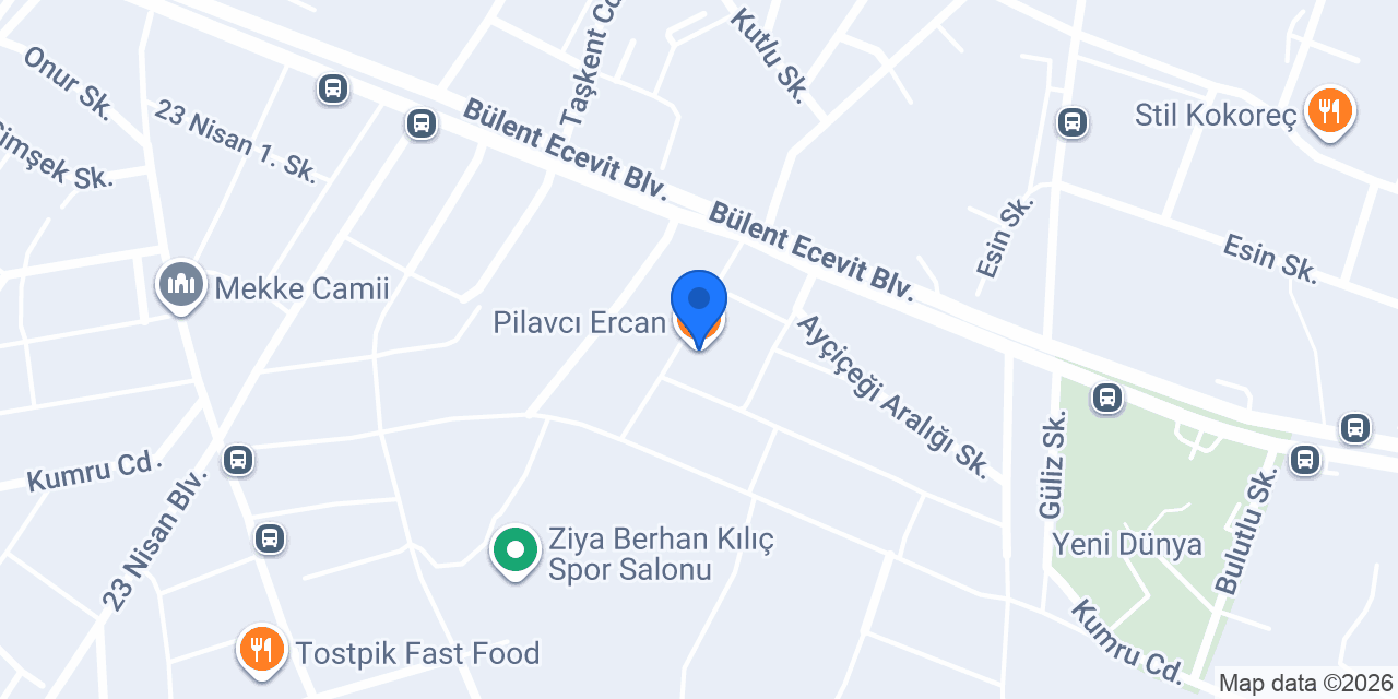 Pilavcı Ercan konumu
