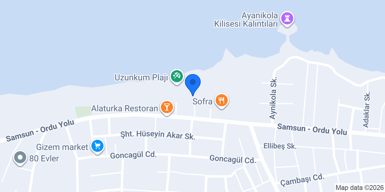 Ayanikola Tatil Evleri konumu