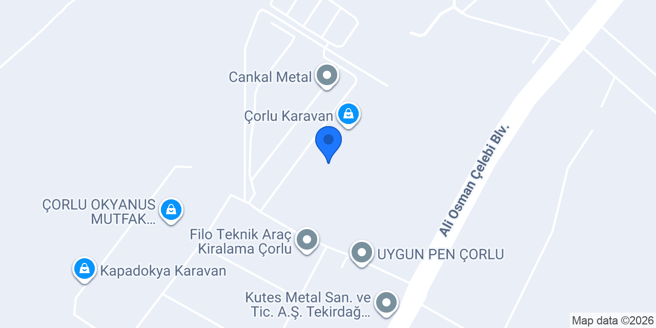 Nebula Kimya Yağ Teks. San. ve Tic. Ltd. Şti. konumu