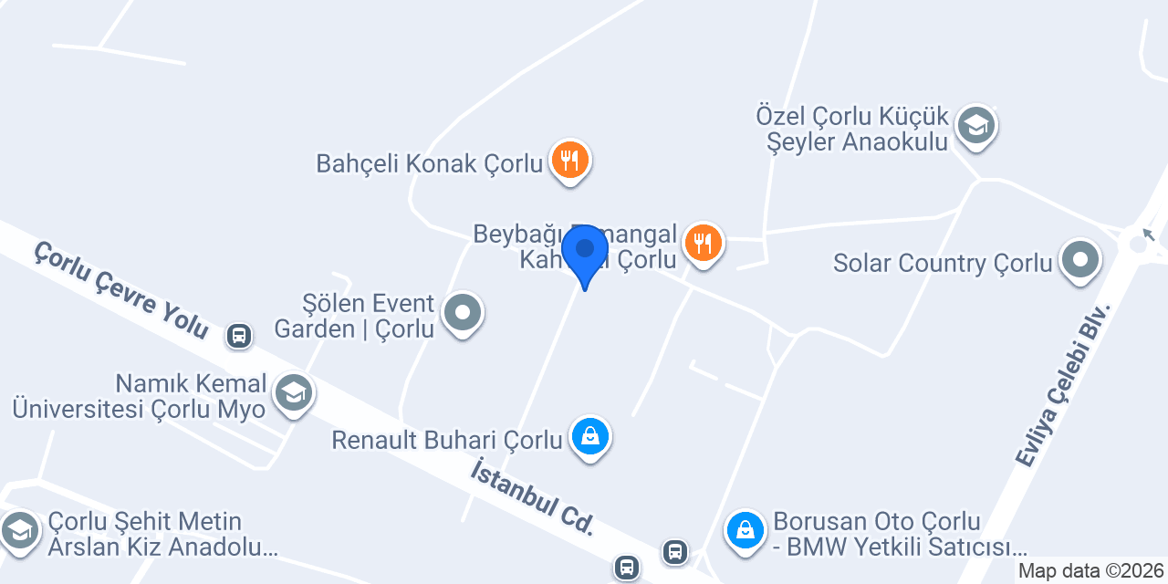 Akçan Catering konumu