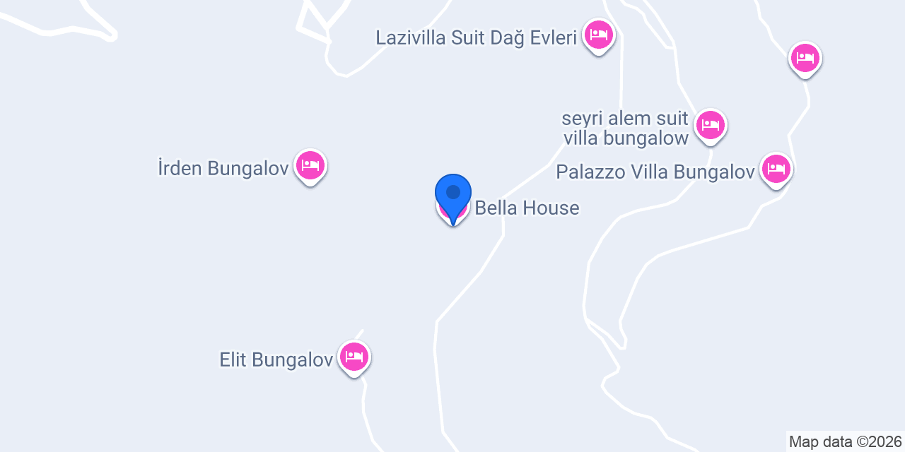 Bella House konumu