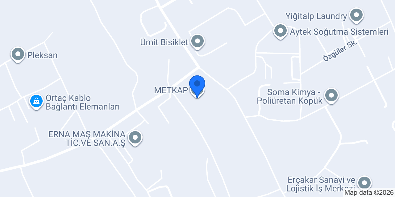 METKAP konumu
