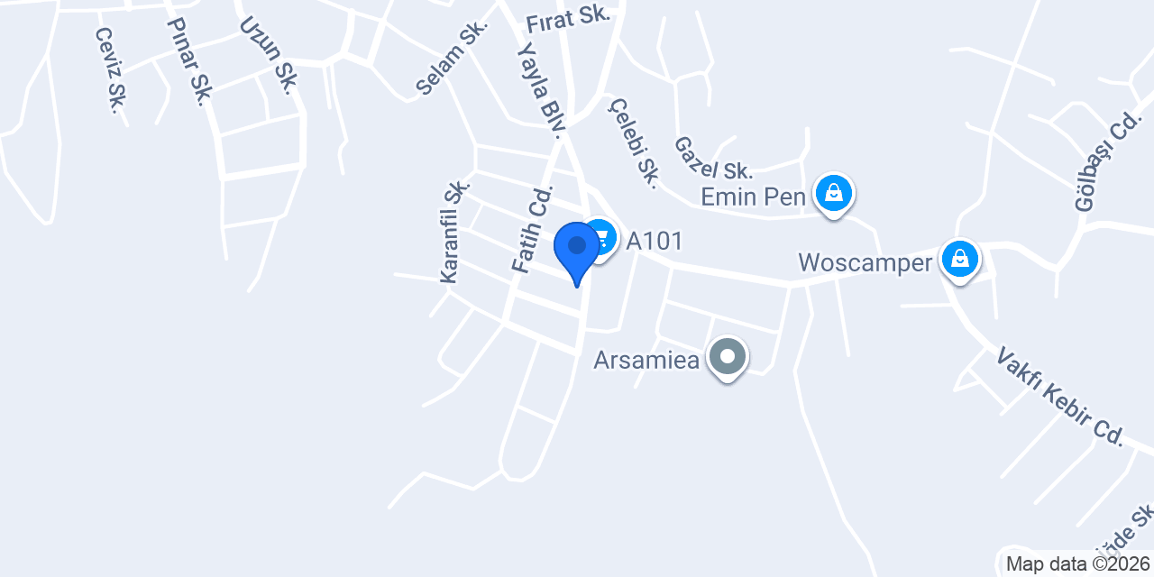 Efenur tesisat konumu