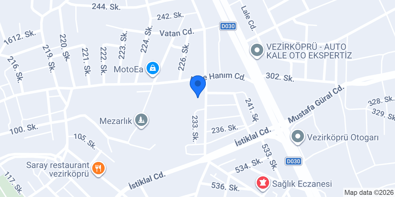 ÖZGÜR OTO konumu