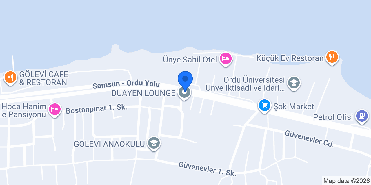 Eren Pansiyon konumu