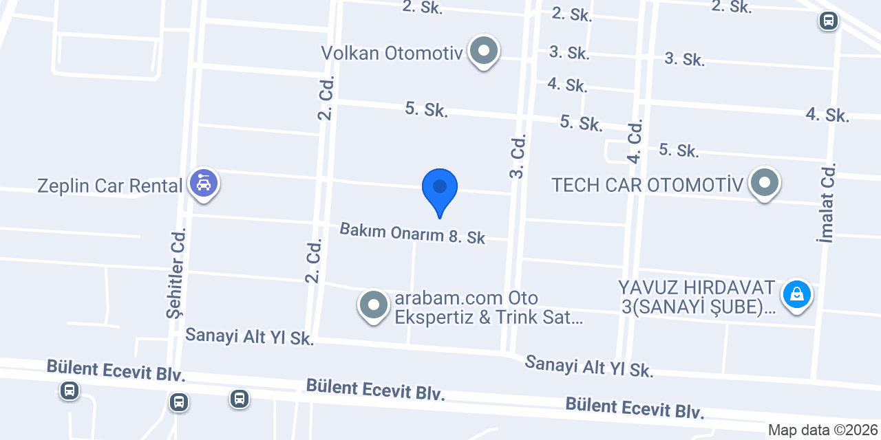 Göksel Oto ÖZEL SERVİS konumu