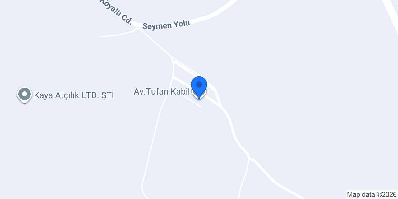 Av.Tufan Kabil konumu