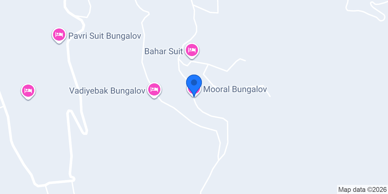 Mooral Bungalov konumu