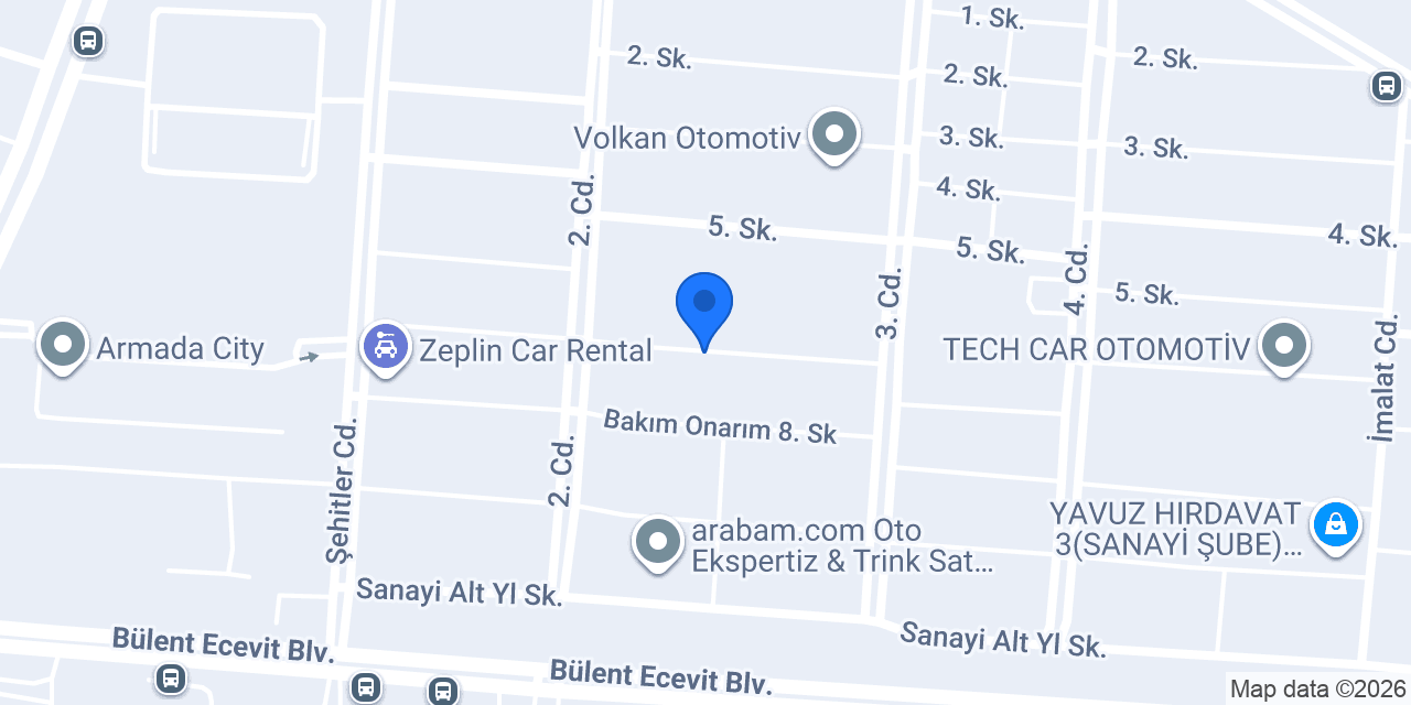 Çorlu Oto Lastik - İsmail Arslan konumu