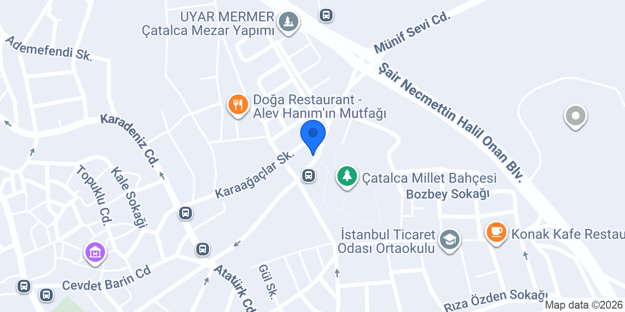 Alican Av Market konumu