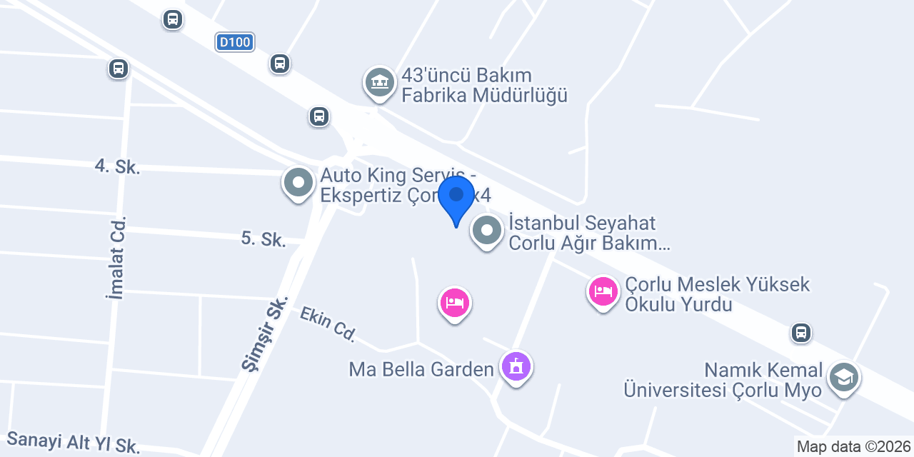 Otokoç 2. El Çorlu Şubesi konumu