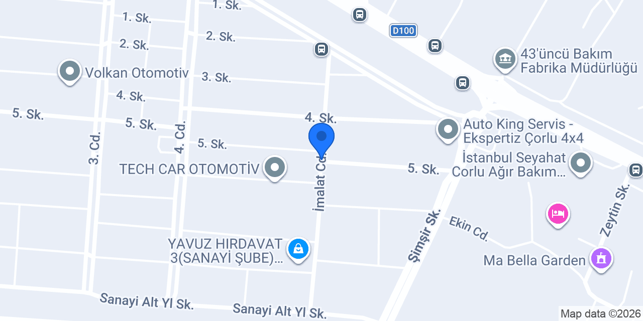 BST ALTINAY - ÇORLU ŞUBE konumu