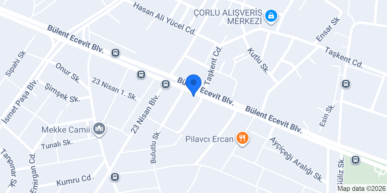 Bülent Güneri Men Salon konumu