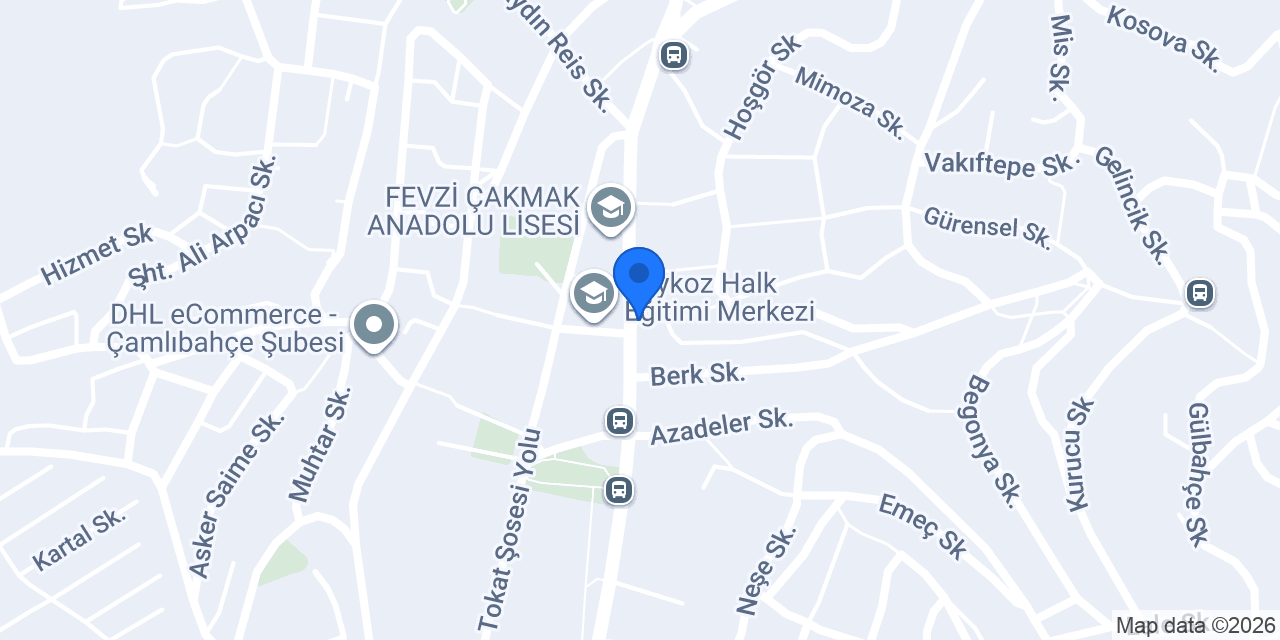 Dönerci Cevdet Usta konumu