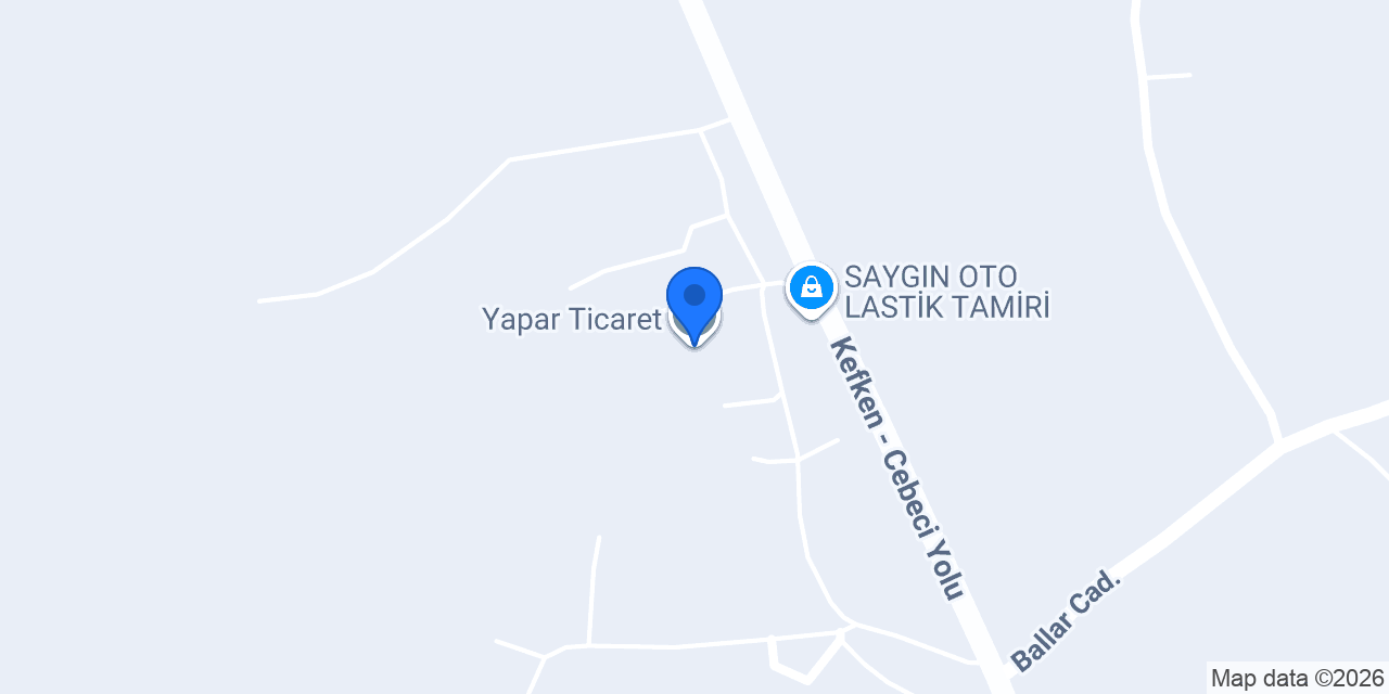 Yapar Ticaret konumu