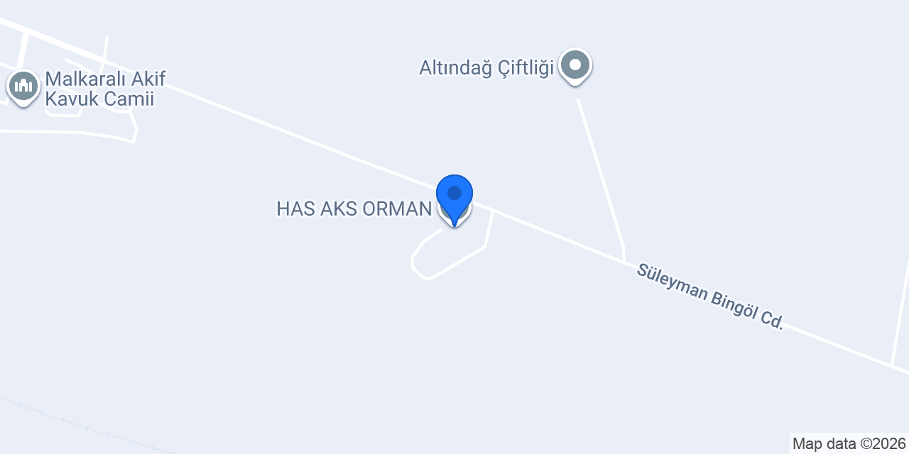 HAS AKS ORMAN konumu