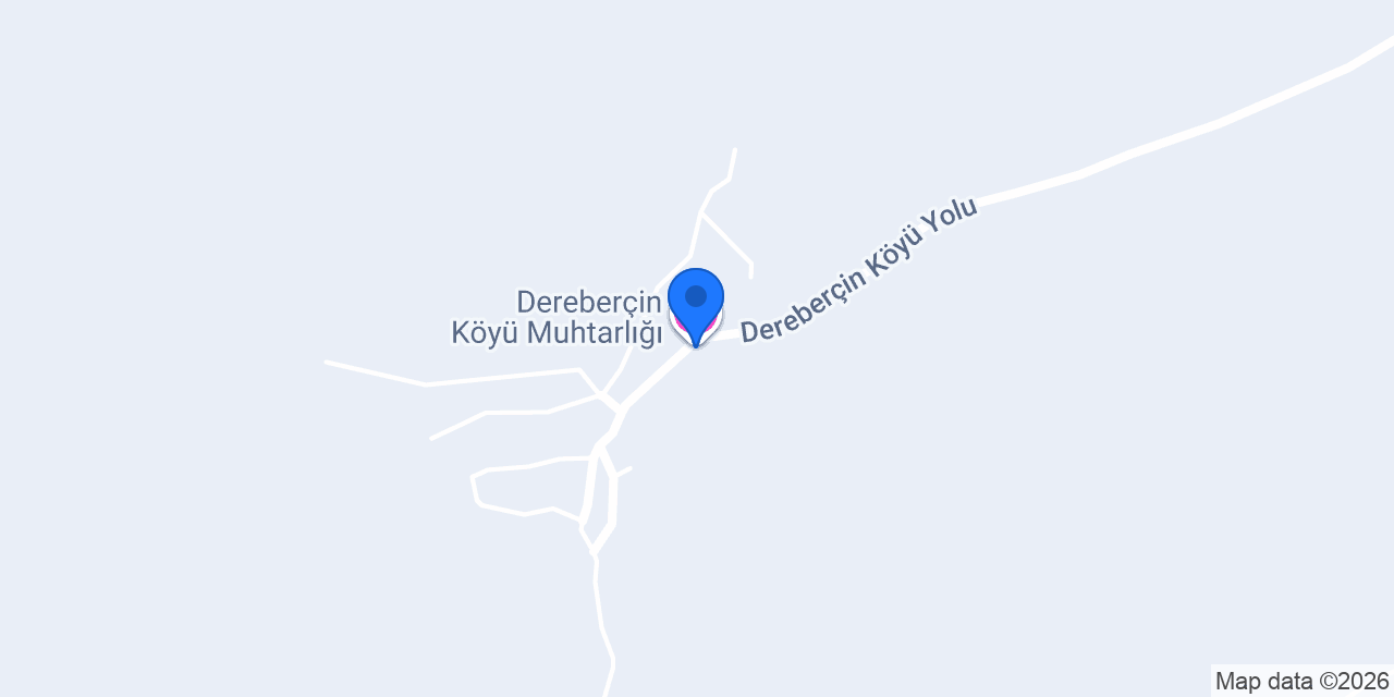 Dereberçin Köyü Muhtarlığı konumu