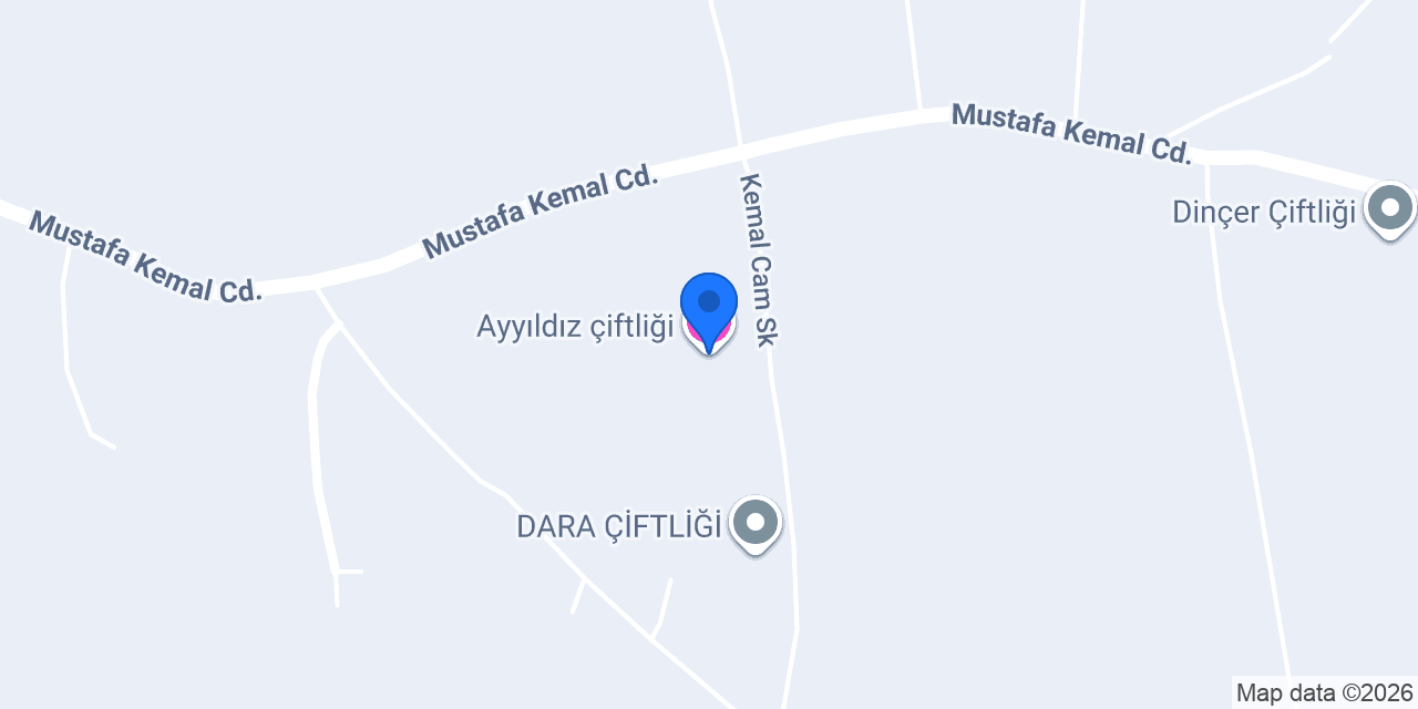 Ayyıldız çiftliği konumu