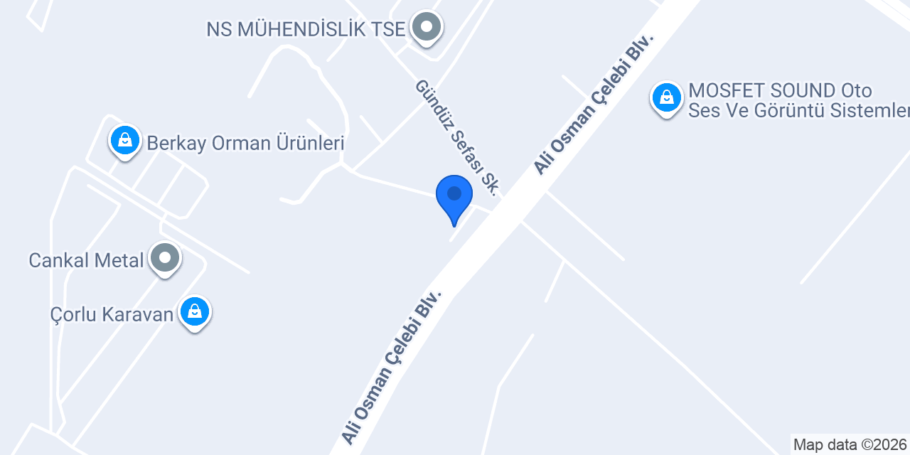 Orta Torna San. ve Tic. Ltd. Şti. konumu