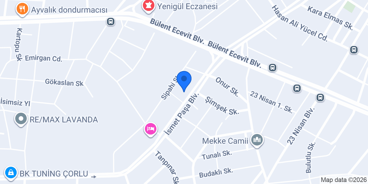 ARAS MARKET konumu