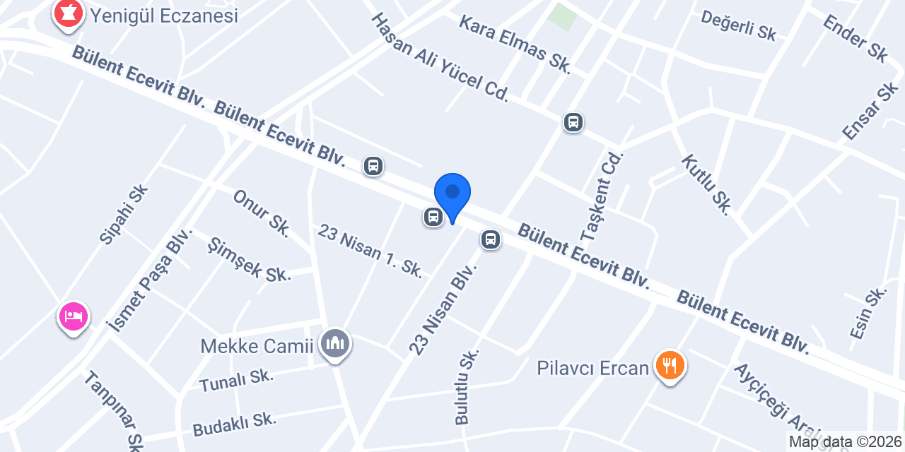 Özdemirler rent a car konumu