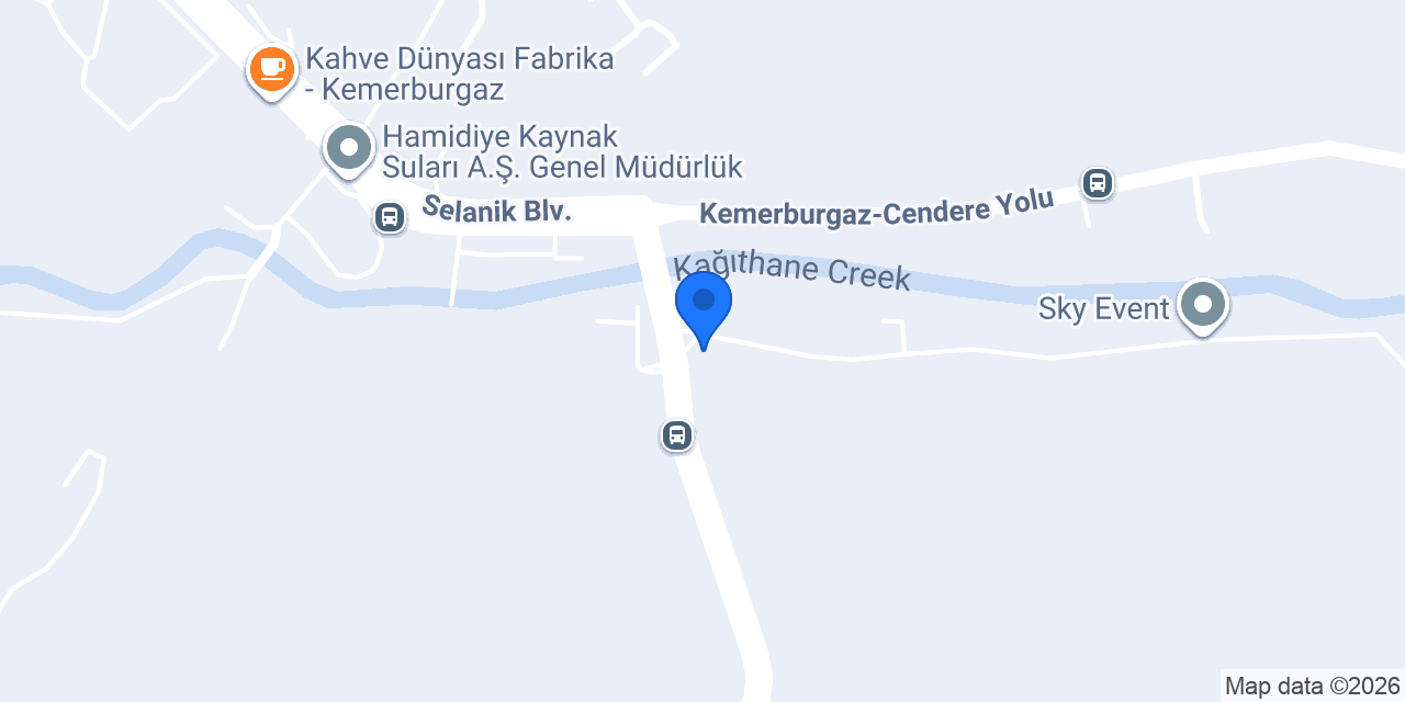 Kemerburgaz Çiftliği konumu