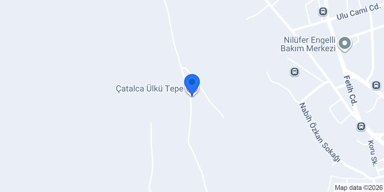 Çatalca Ülkü Tepe konumu