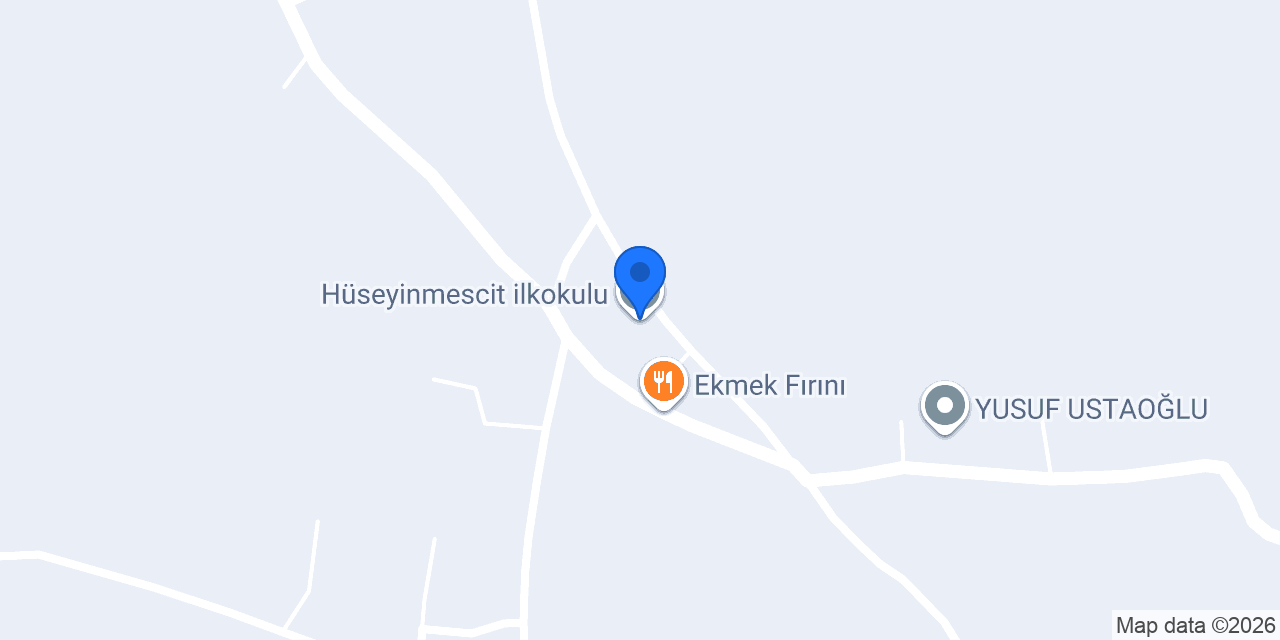 Hüseyinmescit ilkokulu konumu