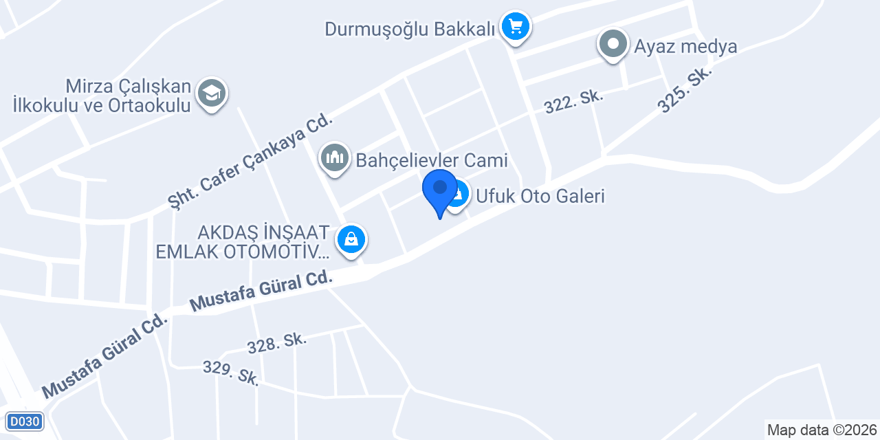 Atabey Gıda konumu