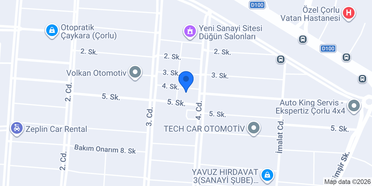 Oto Ayhan Yedek Parça konumu