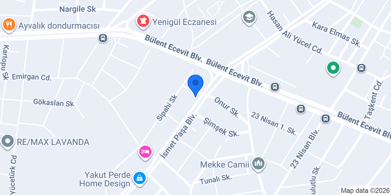 Çorlu Çiçekçi - La Garden konumu