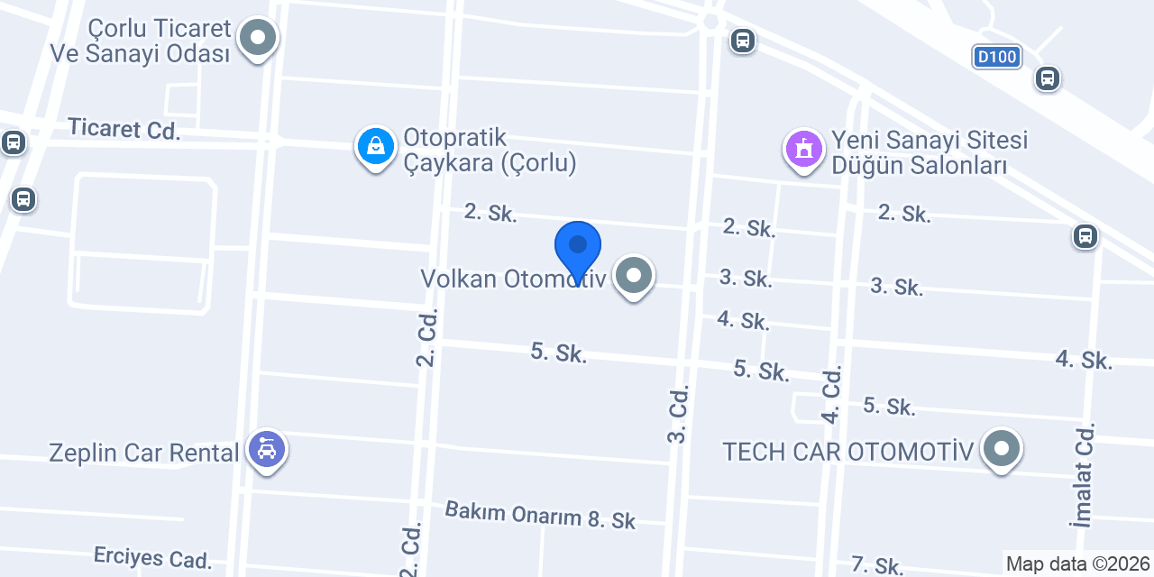 Fındık Oto konumu