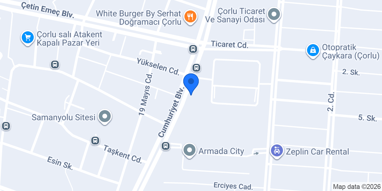 Çorlu Çorba konumu