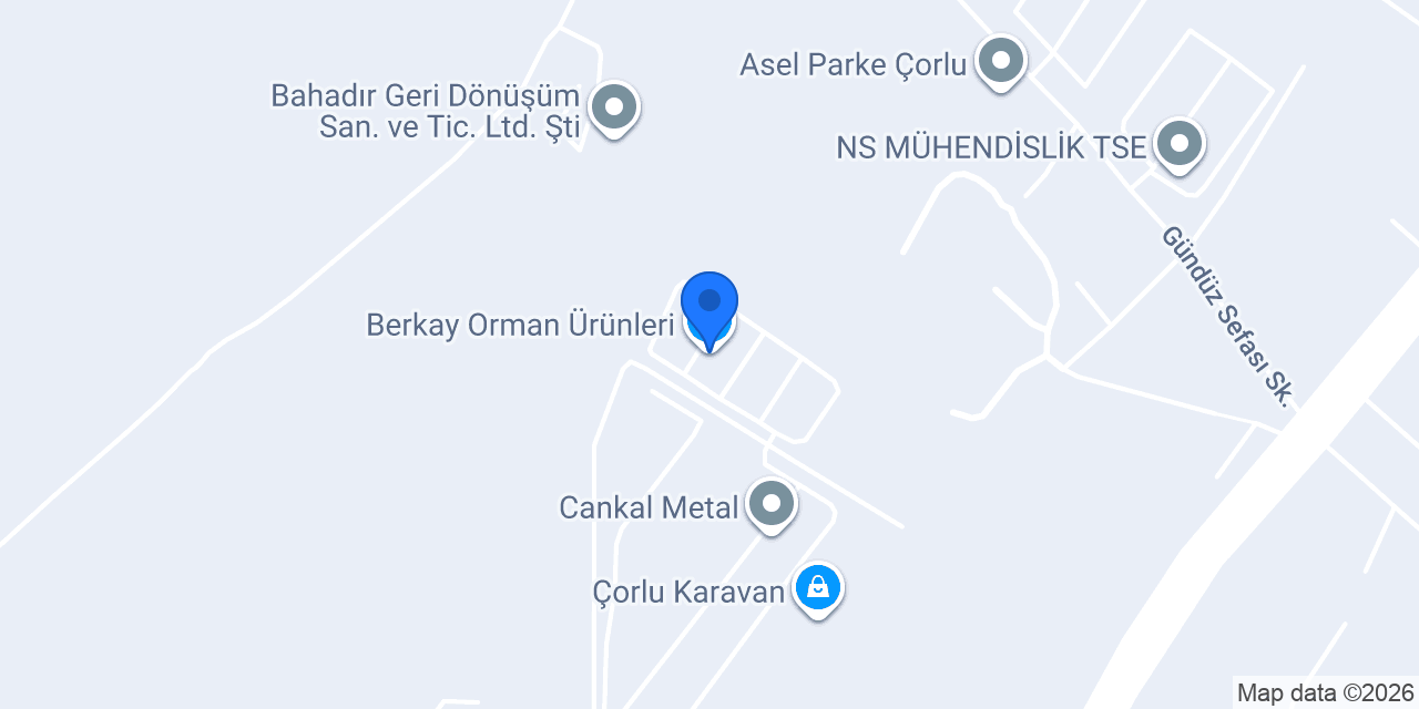 Berkay Orman Ürünleri konumu