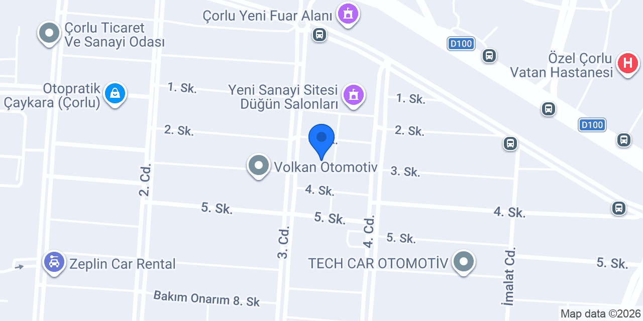 Özcan Restaurantlar konumu