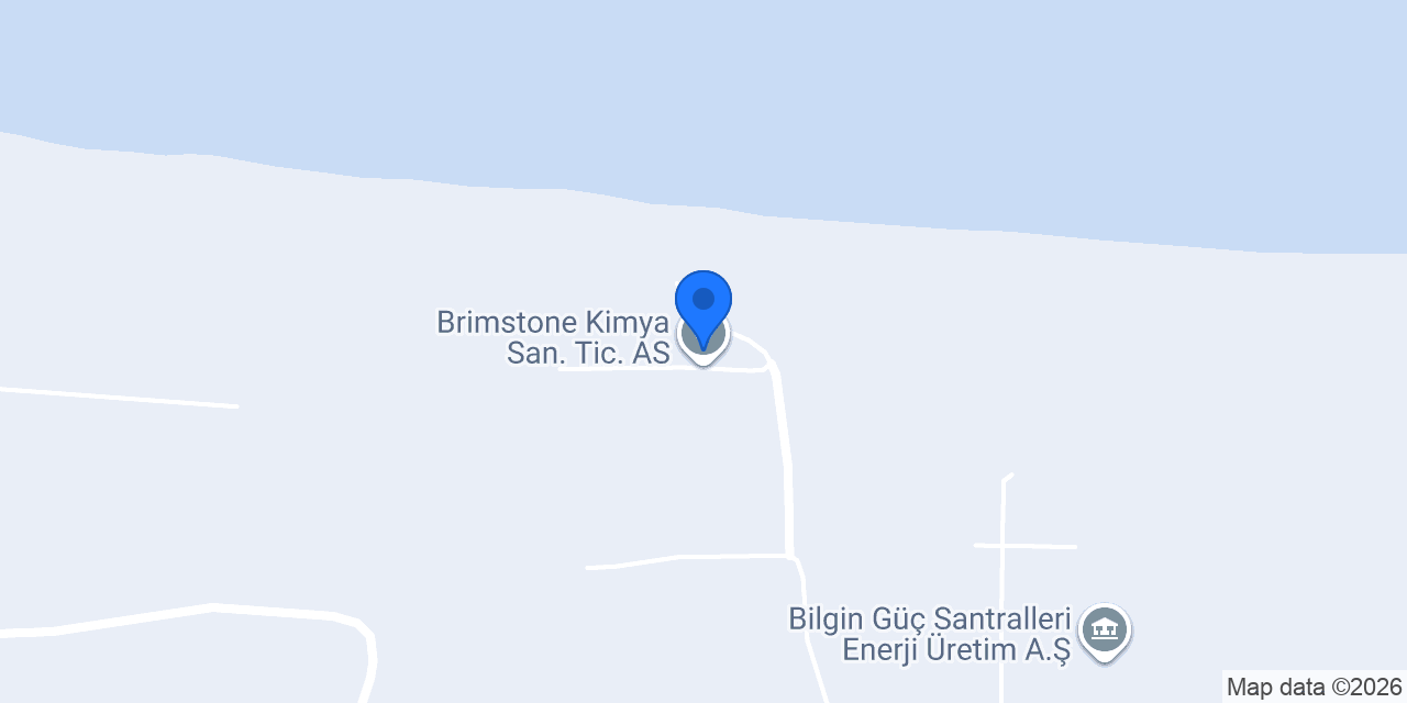 Brimstone Kimya San. Tic. A.S. konumu