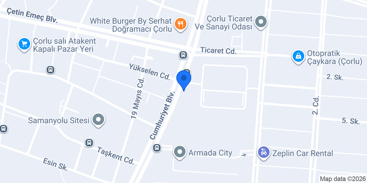 Arena Turizm konumu